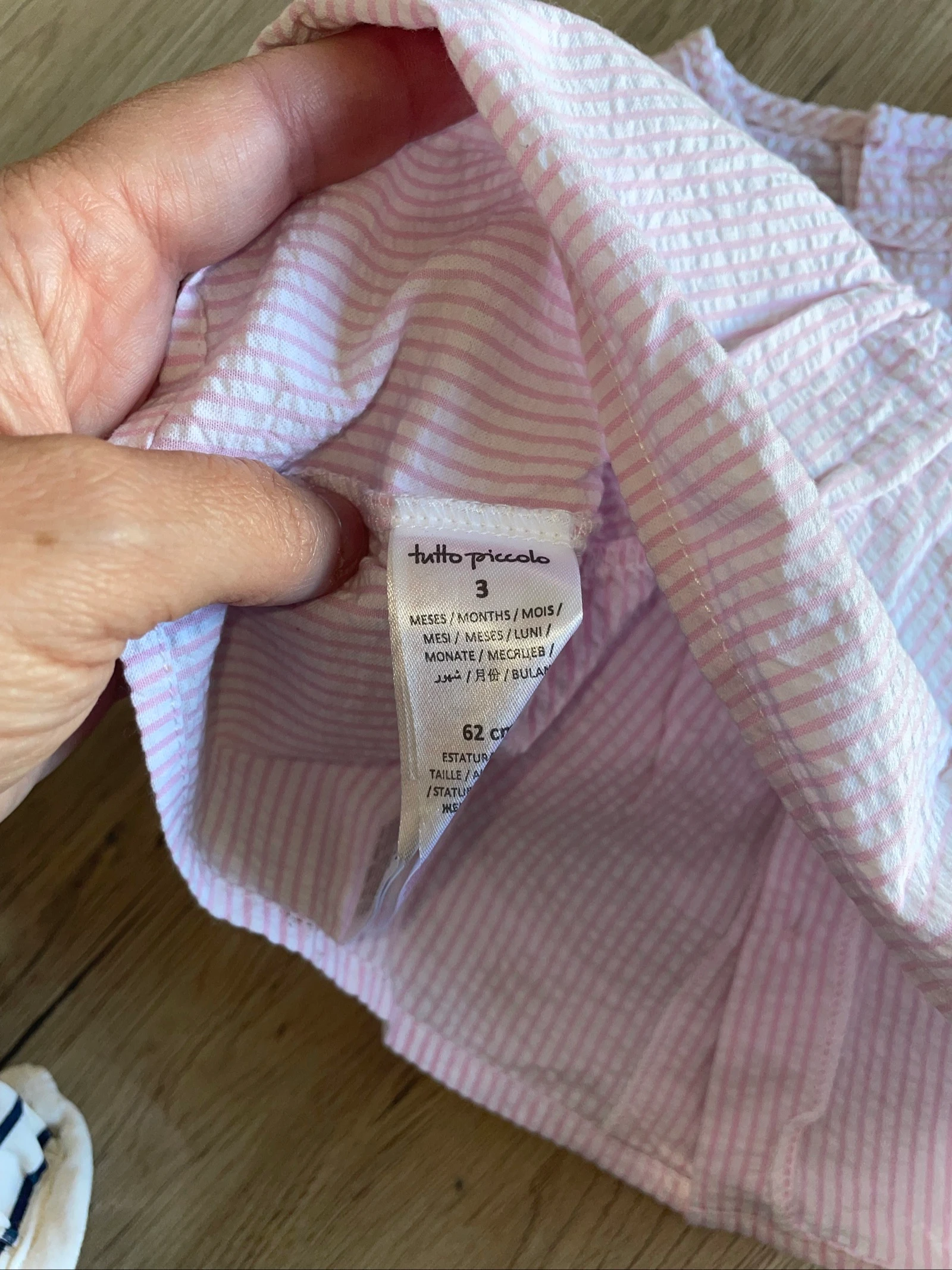 Blouse 3 mois tutto picolo  – photo 6